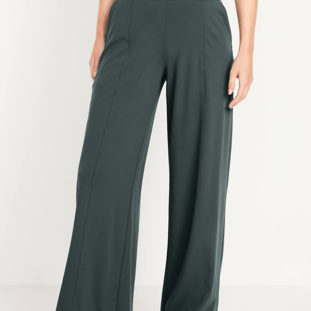 Powersoft athletic Women's Wide-Leg Pants - Dark Green